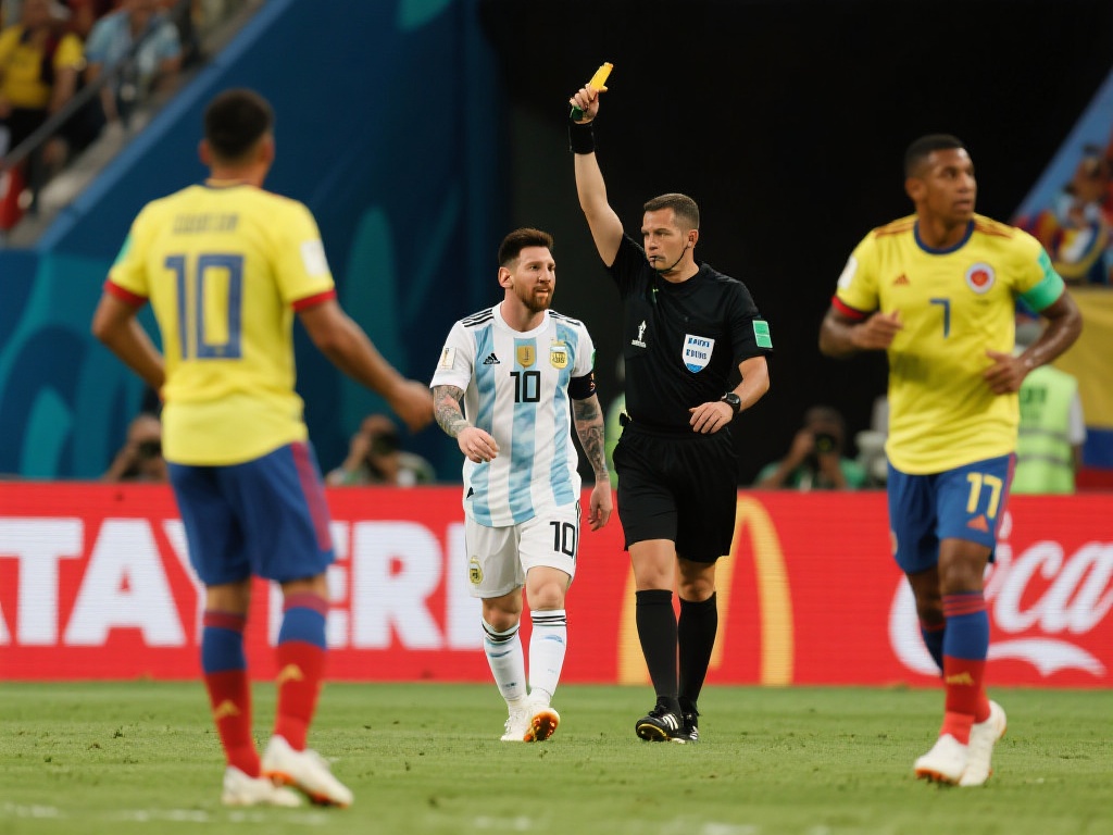 十人应战阿根廷顽强逼平哥伦比亚