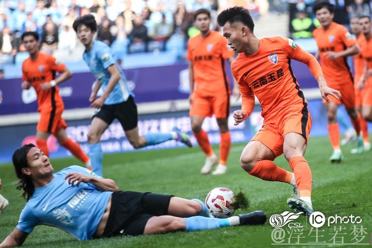 中超：马莱莱和刘祝润双星闪耀 大连英博3-2击败云南玉昆