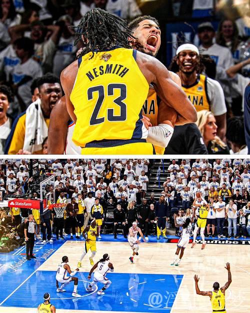 哈利伯顿抢断策动 托平快速上篮成功